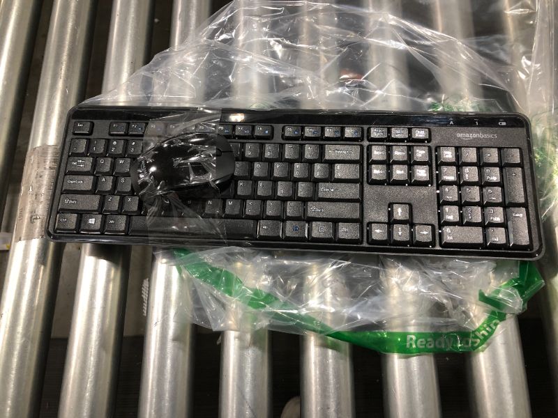 Photo 2 of  Matte Black Wired Keyboard with mouse 
