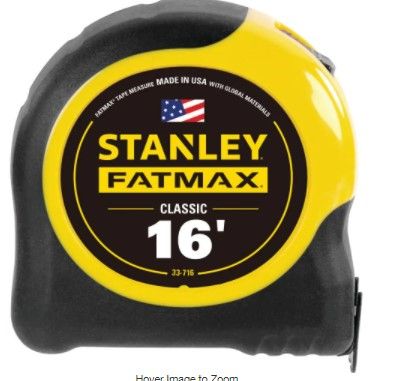 Photo 1 of 16 ft. FATMAX Tape Measure
