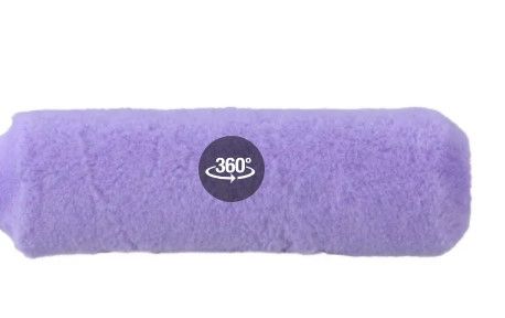 Photo 1 of 9 in. x 1/2 in. High-Capacity Polyester Knit Paint Roller Cover (3-Pack)
