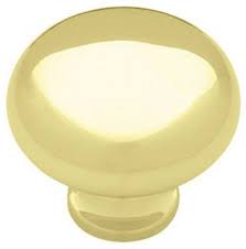 Photo 1 of 25 PACK!!! Amerock 255PB Allison Value Contemporary 1-3/8 Inch Cabinet Knob Polished Brass
