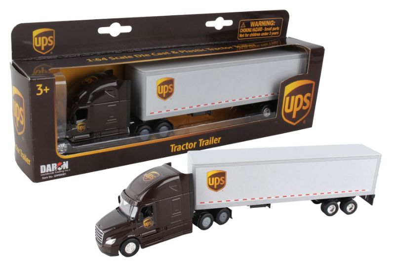 Photo 1 of UPS TRACTOR TRAILER 1/64
