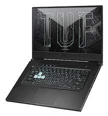 Photo 1 of ASUS TUF Dash 15 (2021) Ultra Slim Gaming Laptop, 15.6” 144Hz FHD, GeForce RTX 3050 Ti, Intel Core i7-11370H, 8GB DDR4, 512GB PCIe NVMe SSD, Wi-Fi 6, Windows 10, Eclipse Grey Color, TUF516PE-AB73
