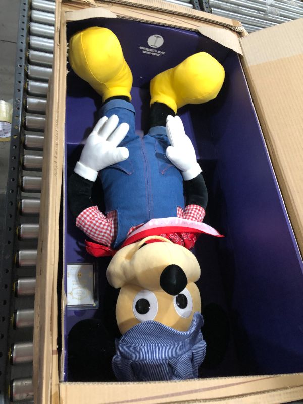 Photo 2 of Treasures Of The Disney Vault Engineer Mickey Plush Basic, Ages 3 Up, by Just Play
