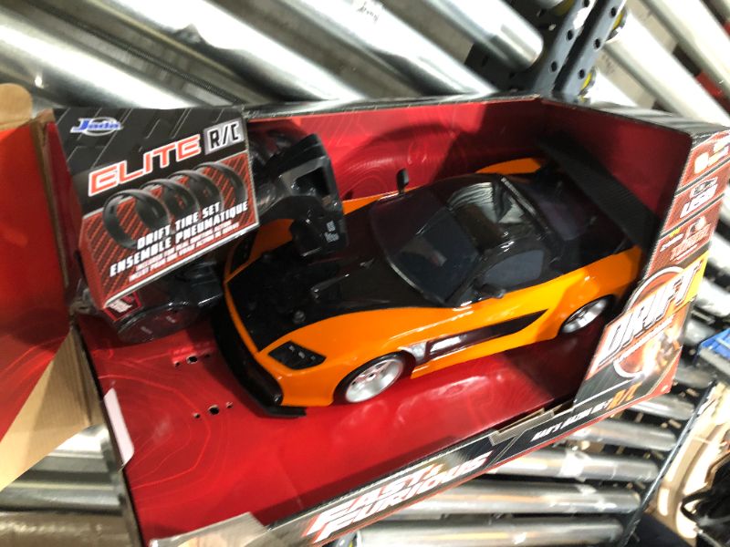 Photo 2 of Jada Toys - Fast Furious 1:10 Drift Genuine Remote R/C - Mazda RX-7 Race Car
