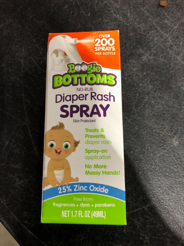 Photo 3 of Boogie Bottoms No-Rub Diaper Rash, Spray, 1.7 Fl Oz
