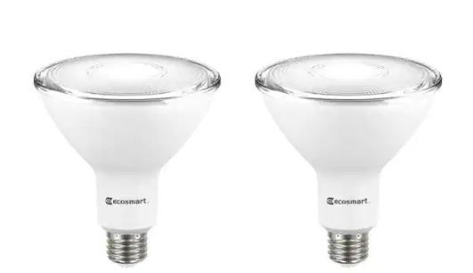 Photo 1 of 120-Watt Equivalent PAR38 Dimmable Energy Star Flood LED Light Bulb Daylight (2-Pack)