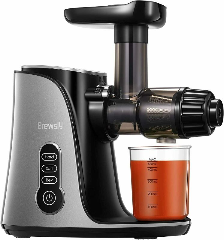 Photo 1 of Brewsly Easy to Clean, 2-Speed Slow Masticating Juicer Extractor GM3002
