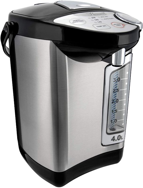 Photo 1 of Rosewill RHAP-16002 4.0 Liters Stainless Steel Electric Hot Water Dispenser with Auto Feed Hot Water Boiler and Warmer - Black