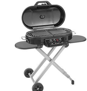 Photo 2 of Coleman RoadTrip 285 Portable Stand-Up Propane Grill, Orange
