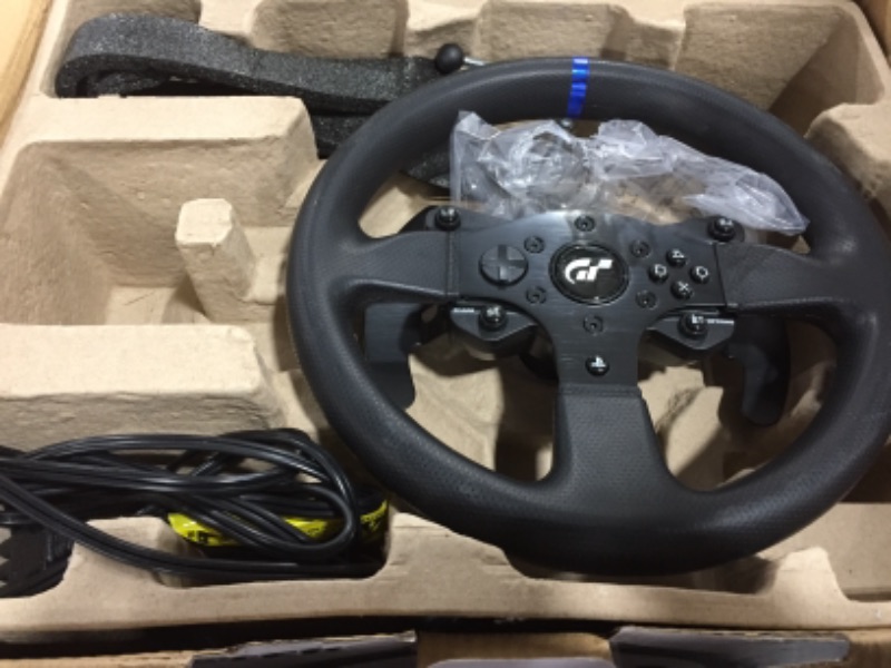 Photo 2 of Thrustmaster T300 RS - Gran Turismo Edition Racing Wheel (PS5,PS4,PC)
