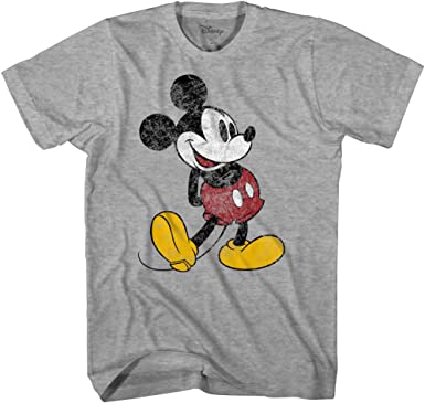 Photo 1 of Disney Mickey Mouse Classic Distressed Standing T-Shirt, Size 3X