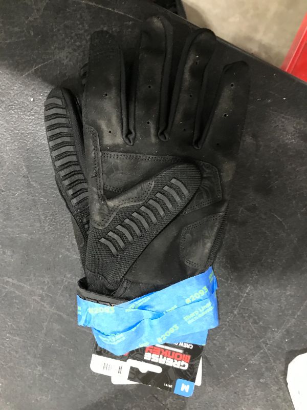 Photo 2 of Grease Monkey Medium Crew Chief Pro Automotive Gloves, Black
