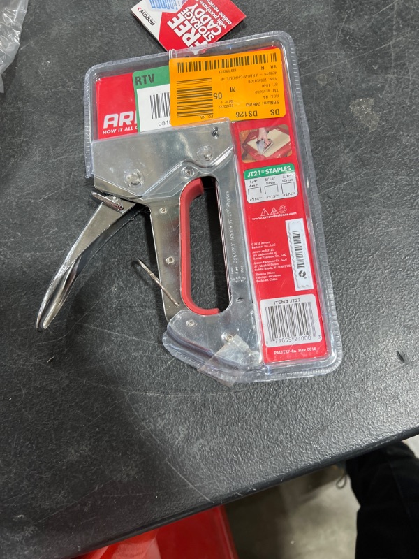 Photo 2 of Arrow Fastener Light Duty Staple Gun JT27