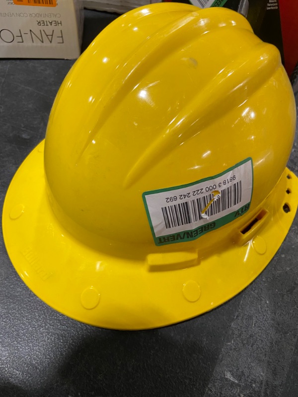 Photo 1 of Yellow 4 point Ratchet Hardhat