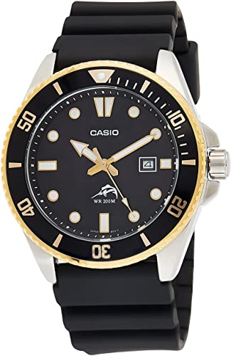 Photo 1 of Casio Men's MDV106-1AV 200 M WR Black Dive Watch (MDV106-1A)
