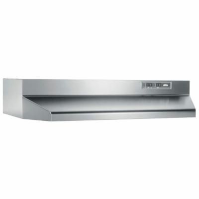 Photo 1 of BUEZ230SS 30" Under Cabinet Range Hood with 190 CFM Aluminum Mesh Filters and Rocker Switch in Stainless
