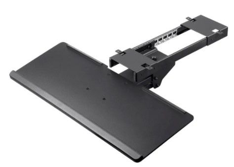 Photo 1 of Workstream by Monoprice Adjustable Ergonomic Keyboard Tray With Full Size Platform