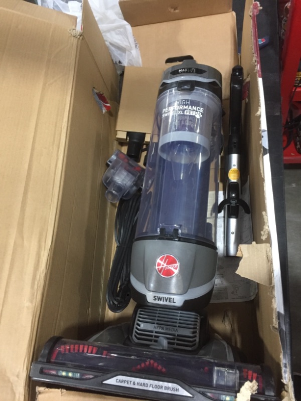 Photo 2 of Hoover MAXLife PowerDrive Swivel XL Pet Bagless Upright Vacuum Cleaner with HEPA Media Filtration, UH75210
