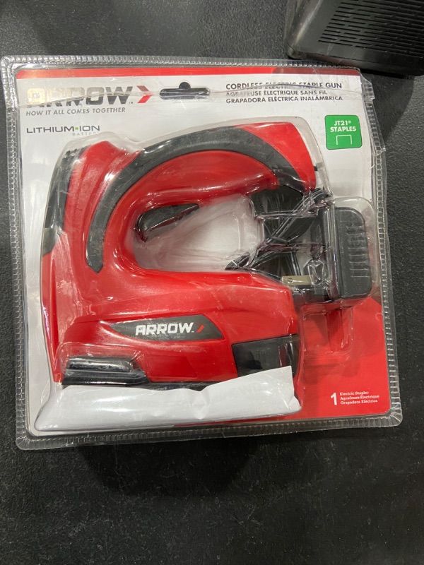 Photo 2 of ARROW Cordless Electric Staple Gun 