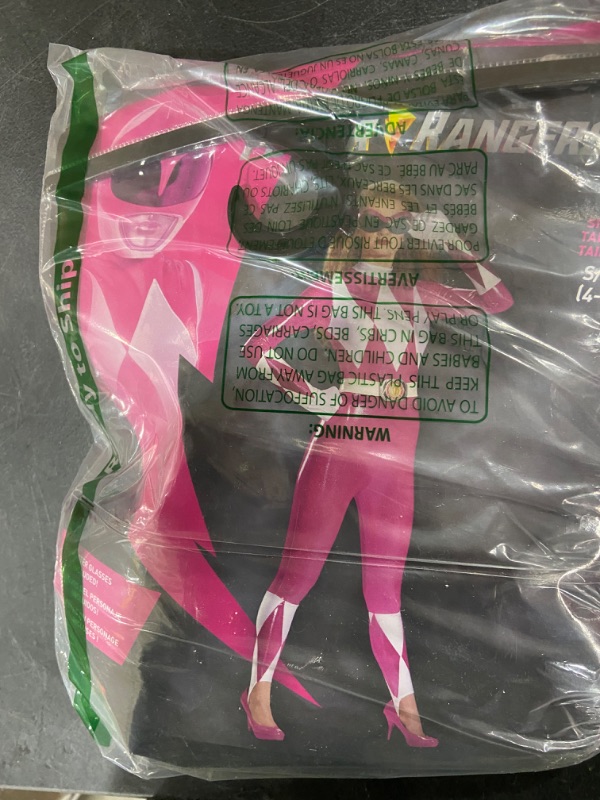 Photo 1 of Adult Pink Power Ranger Costume