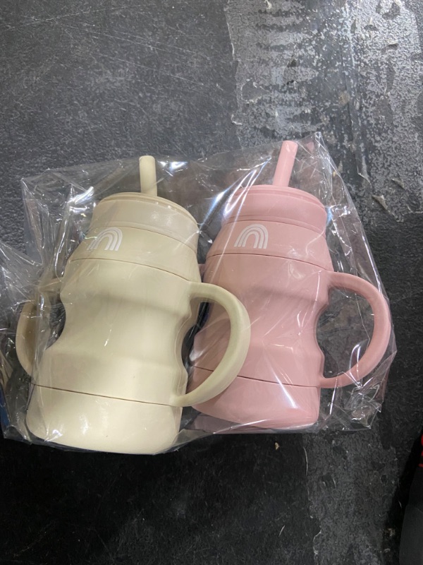 Photo 1 of HIPPYPOTAMUS  Silicone Transition Cups 2pcs