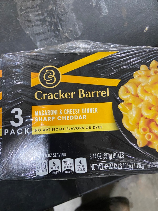 Photo 1 of 3 PACK Cracker Barrel Mac N Cheese 