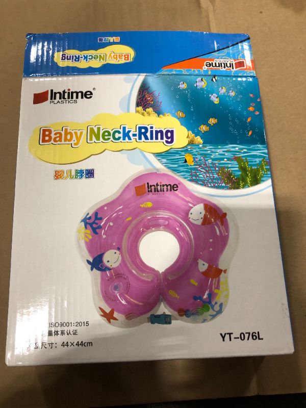 Photo 1 of intime plastics baby neck ring (pink)