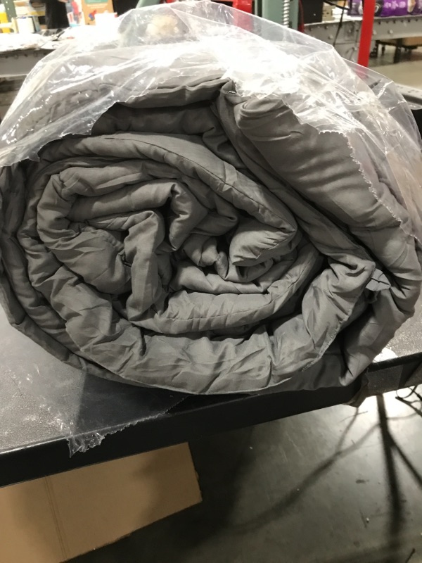 Photo 1 of Dark Grey BedSure Comforter, King Size