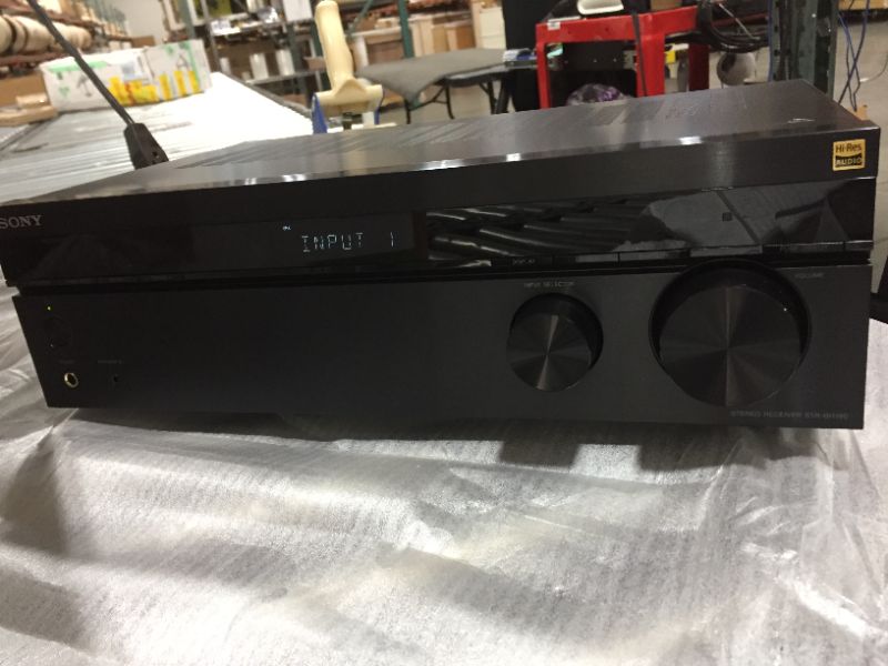 Photo 3 of Sony STRDH190 2-ch Home Stereo Receiver with Phono Inputs & Bluetooth Black
