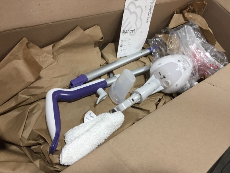 Photo 2 of OApier S4 Steam Mop for Tile and Hardwood, Laminate Floor Cleaner with 2 Levels Steam, Swivel Head, 300ml 10.6oz Water Tank, 20 ft Power Cord
