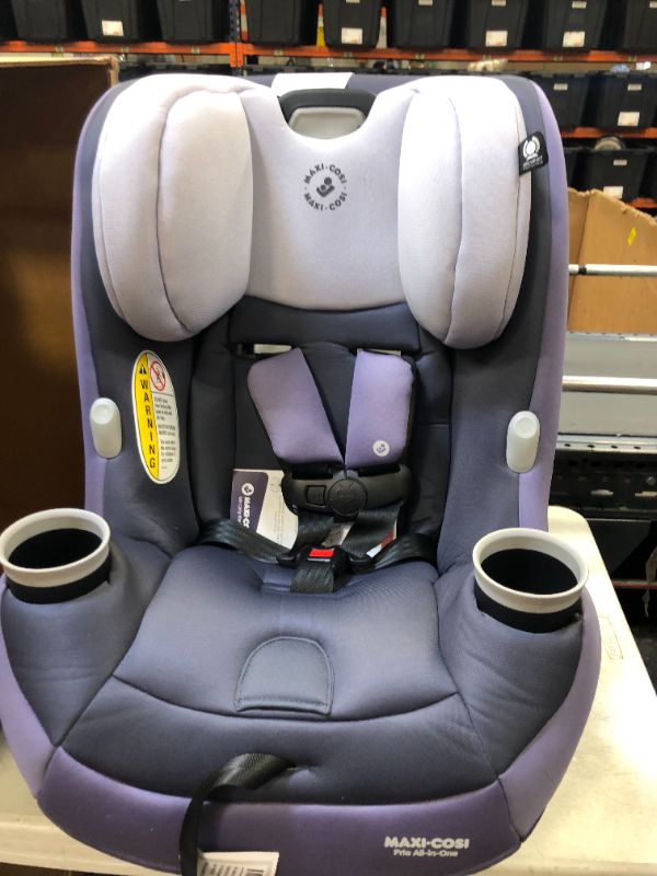 Photo 2 of Maxi-Cosi Pria All-in-One Convertible Car Seat in Dewberry Rain