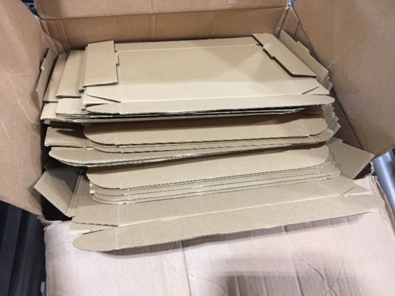 Photo 2 of 30 Pieces Small Corrugated Cardboard Box 11 x 8 x 2 Inches Recyclable Box Mailing Box Shipping Boxes Mailer Boxes for Gifts Mailing Shipping, Brown