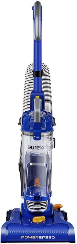 Photo 1 of Eureka NEU182A PowerSpeed Lightweight Bagless Upright Vacuum Cleaner, Blue (Renewed)
