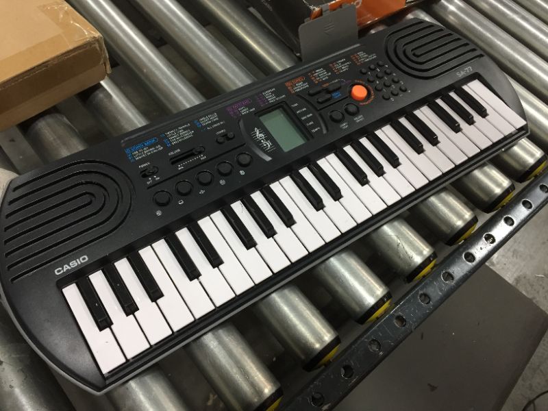 Photo 3 of Casio SA-77 44 Key Mini Personal Keyboard - 100 Tones and 50 Rhythms
