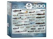 Photo 1 of EuroGraphics WWII Airplanes 300 Piece Puzzle (Small Box) Puzzle