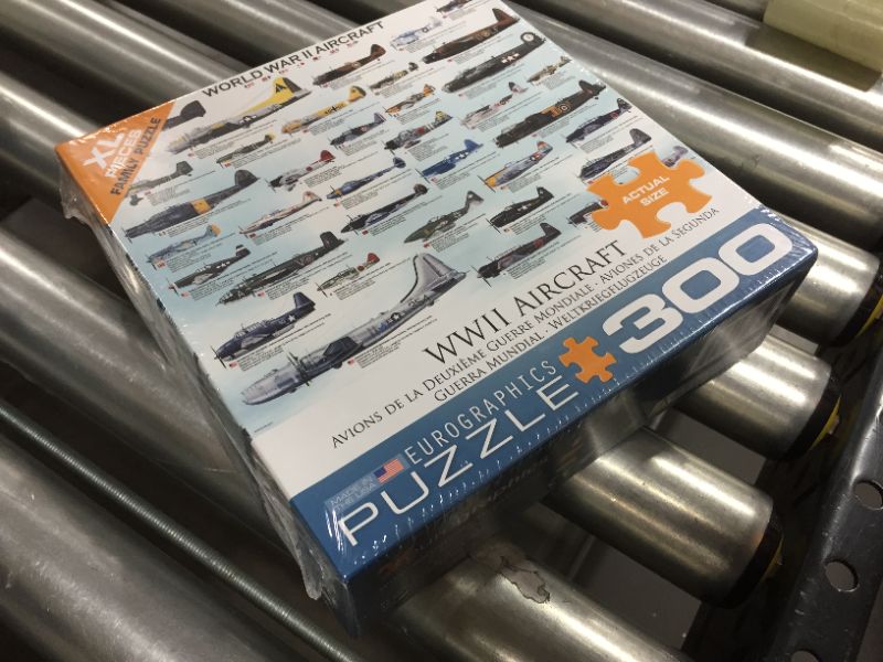 Photo 2 of EuroGraphics WWII Airplanes 300 Piece Puzzle (Small Box) Puzzle