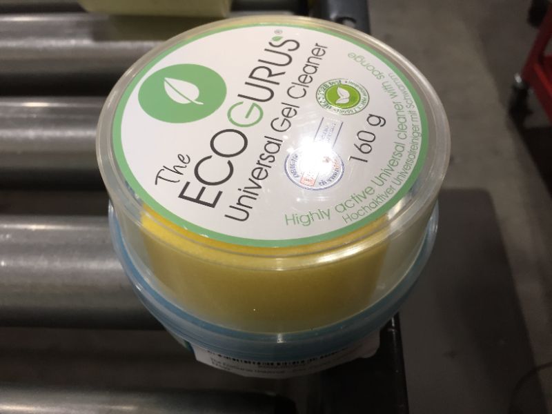 Photo 2 of The EcoGurus Universal Gel Cleaner with Sponge - All Purpose!!! - Clean Your Kitchen, Bathroom, Varnished Surfaces, Laminated Floors, Laundry Stain Remover, For Carpet, Upholstery and more!!!
