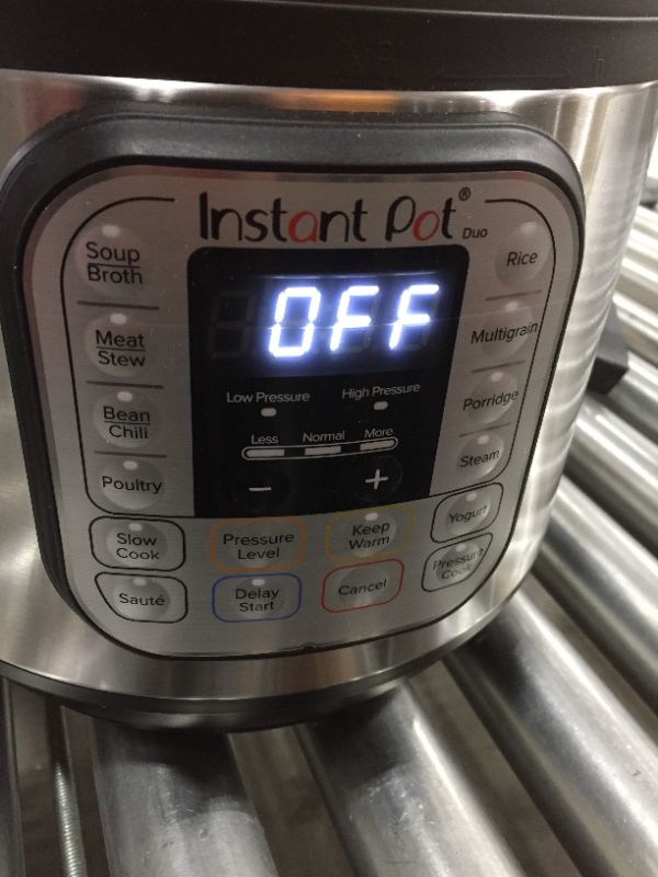 Photo 2 of Instant Pot Duo 6 qt 7-in-1 Slow Cooker/Pressure Cooker

