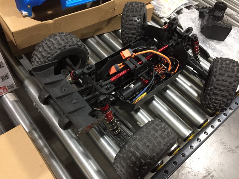 Photo 3 of ARRMA 1/8 NOTORIOUS 6S V5 4 Wheel Drive BLX Stunt RC Truck with Spektrum Firma