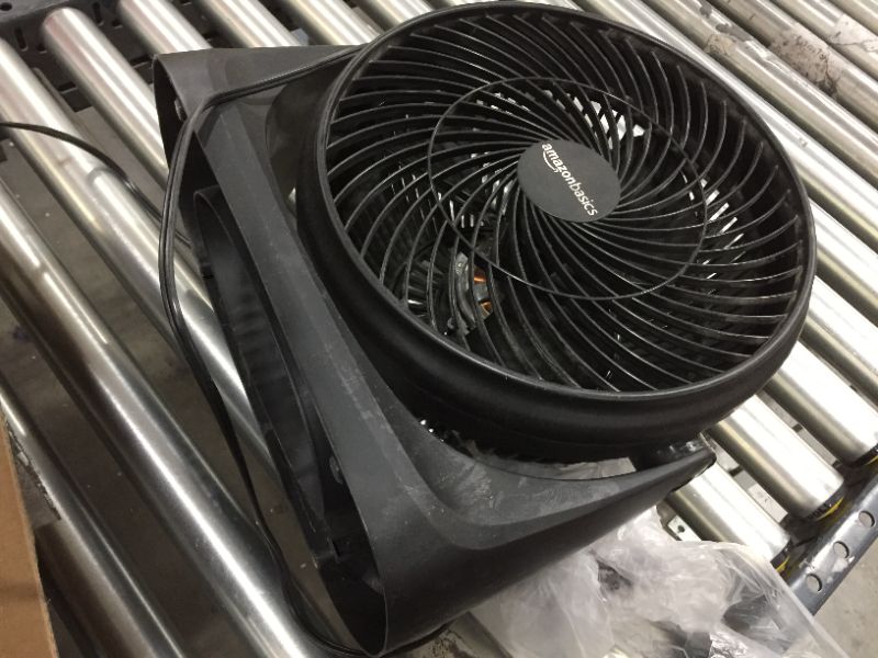 Photo 2 of Amazon Basics 3 Speed Small Room Air Circulator Fan, HEAVY USE