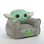 Photo 1 of Idea Nuova Star Wars: The Mandalorian Featuring The Child Figural Bean Bag Chair with Sherpa Trim, Ages 3+
