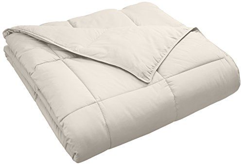 Photo 1 of Classic All-Season Down Alternative Comforter with Baffle Box Construction, King, Ivory