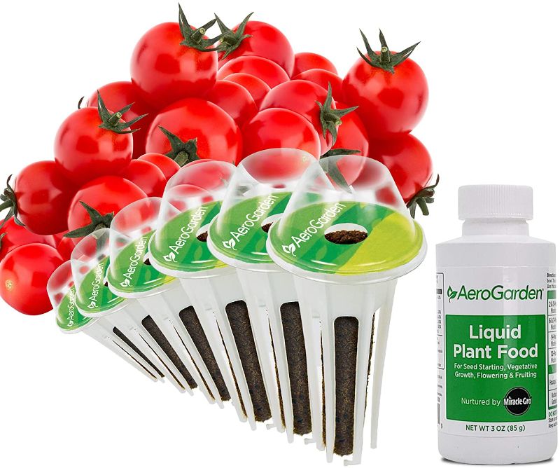 Photo 1 of AeroGarden Red Heirloom Cherry Tomato Seed Kit (6-pod)