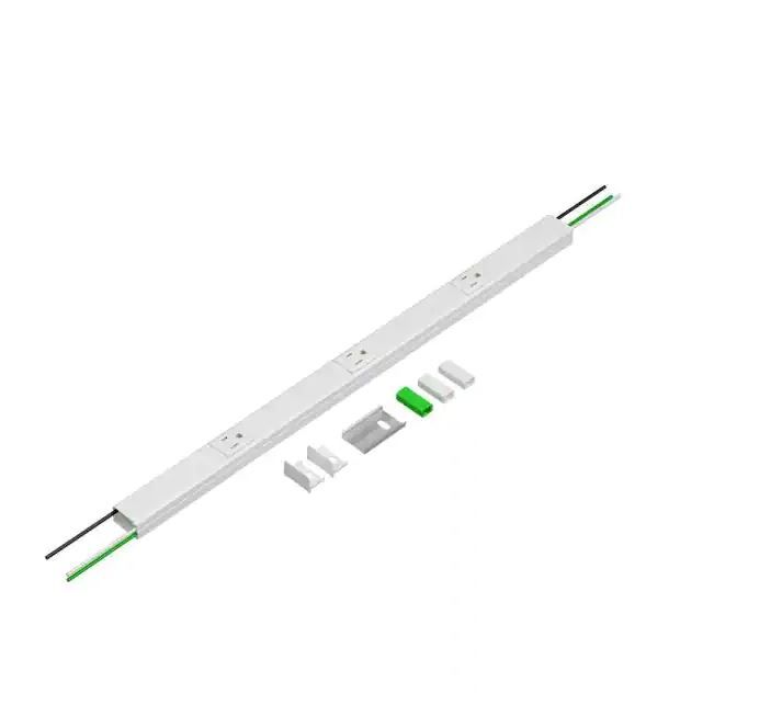 Photo 1 of Legrand
Wiremold Plugmold 22 in. 3-Outlet Hardwired Power Strip with Tamper Resistant Receptacles, White

