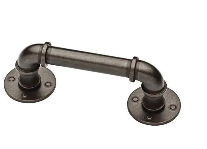 Photo 1 of 3 Pack of Liberty Industrial 3 in. (76 mm) Center-to-Center Soft Iron Drawer Pull