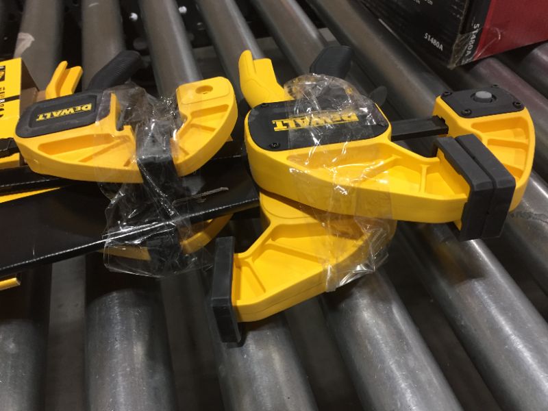 Photo 2 of Dewalt DWHT83196 DEWALT TRIGGER CLAMP 4 PACK