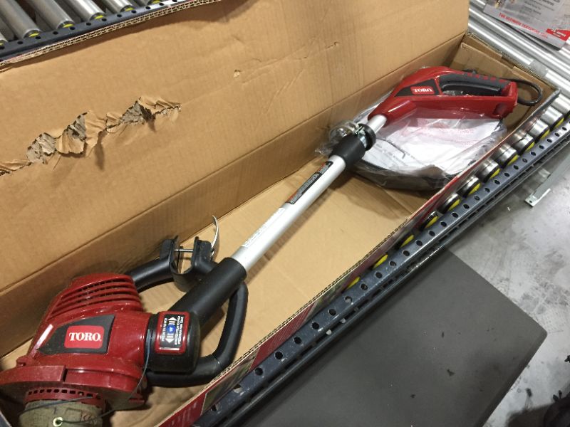Photo 4 of Toro Telescoping Rotating Shaft Electric String Trimmer