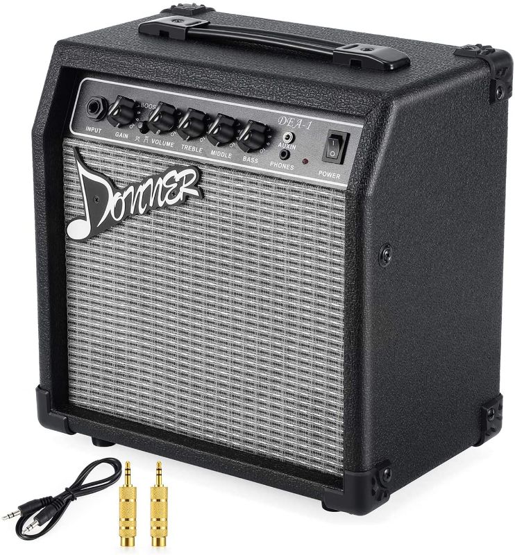 Photo 1 of Donner Electric Guitar Amplifier 10 Watt Classical Guitar AMP DEA-1
