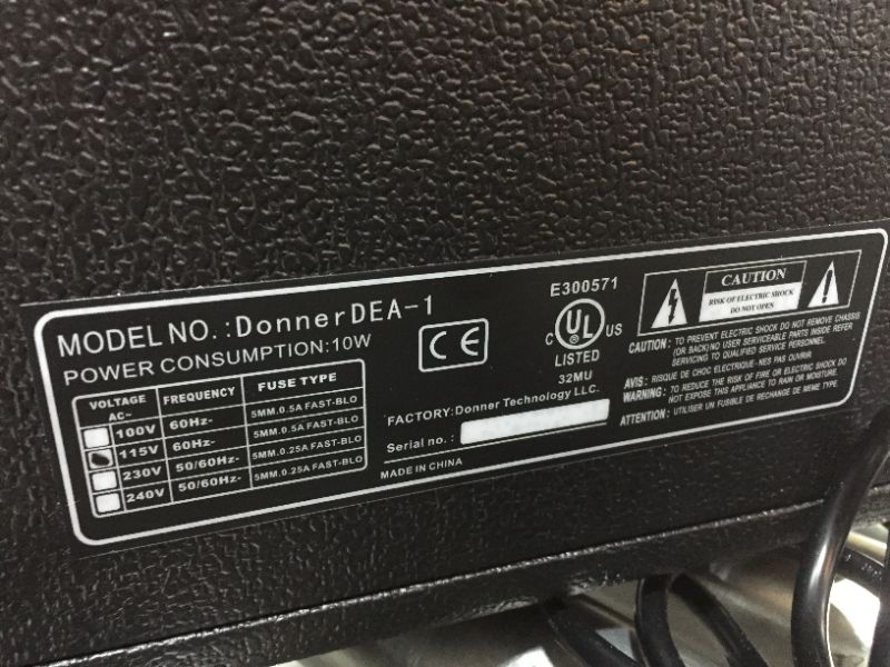 Photo 3 of Donner Electric Guitar Amplifier 10 Watt Classical Guitar AMP DEA-1
