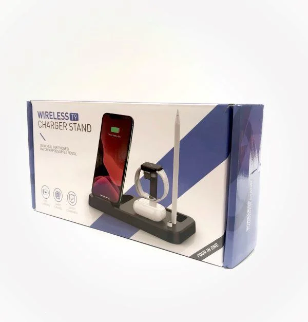 Photo 1 of T9 WIRELESS CHARGER STAND, 4 IN 1